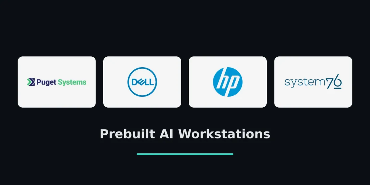 Best Prebuilt AI Workstations 2026: Top ML Systems